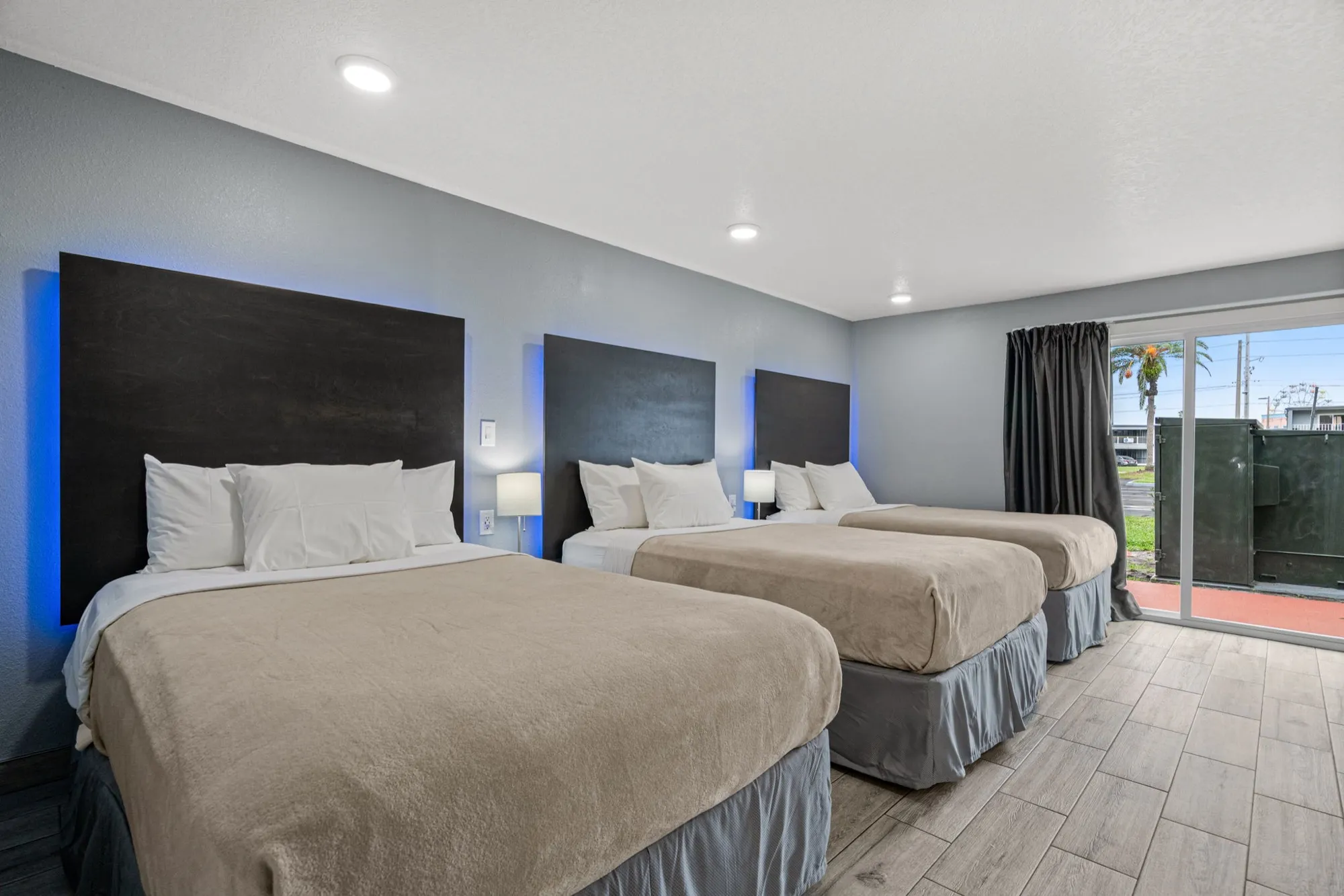 Two bedrooms, two baths